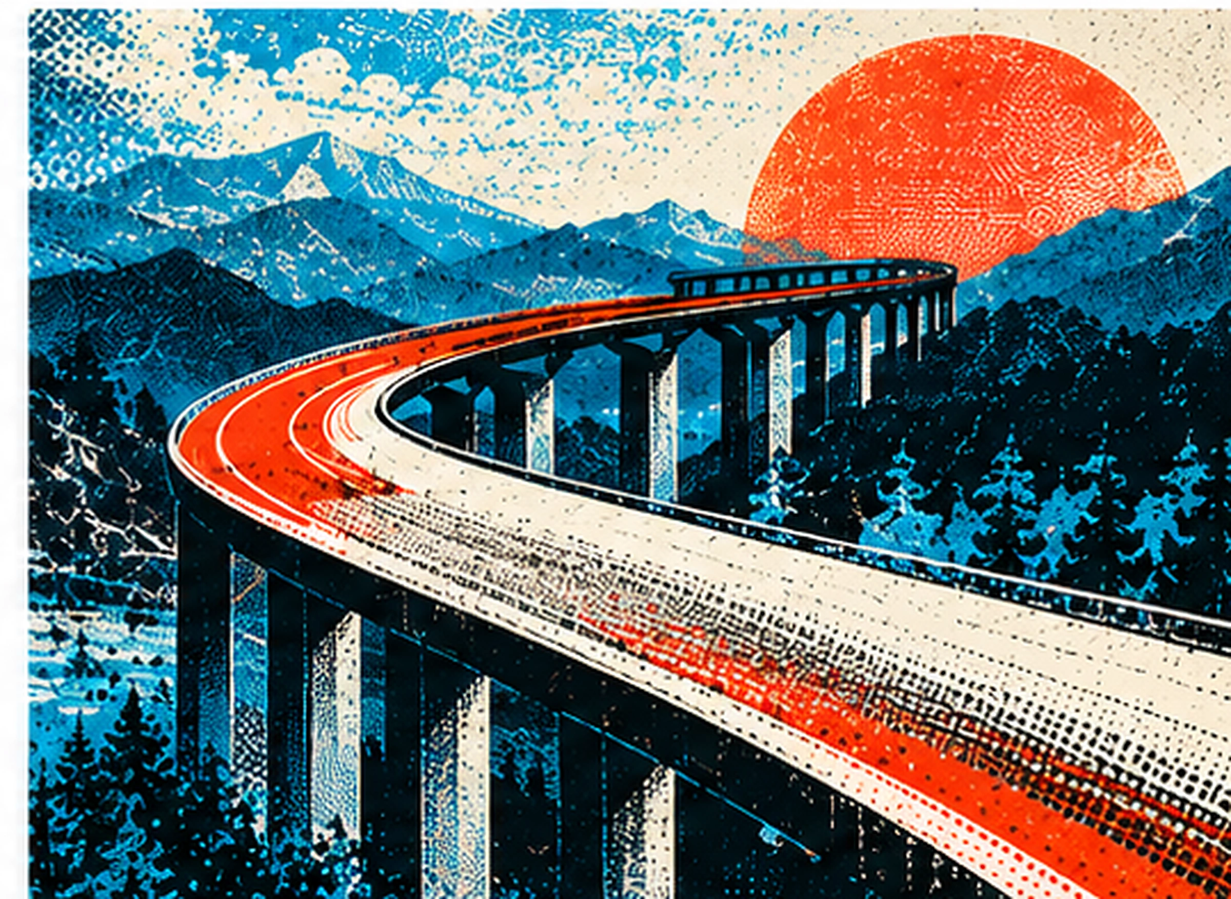 Road leading forward
